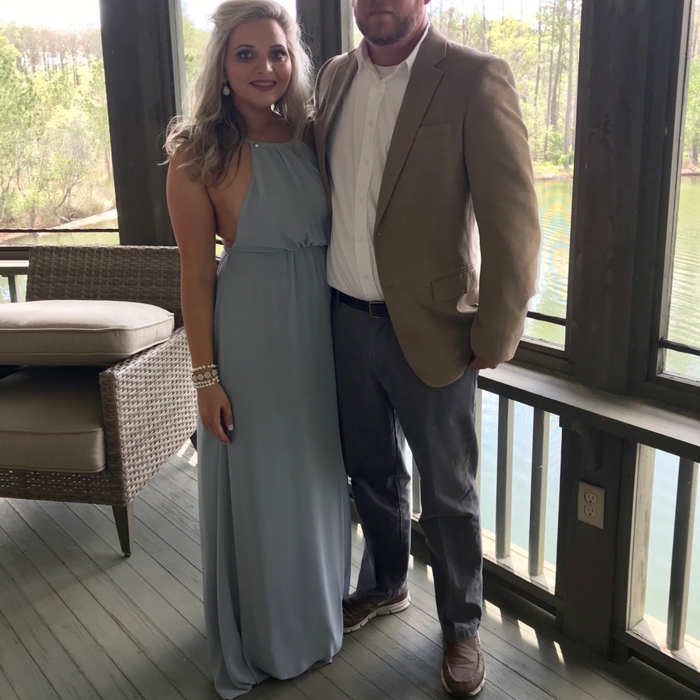 COPY - Steel Blue Amanda Bridesmaid